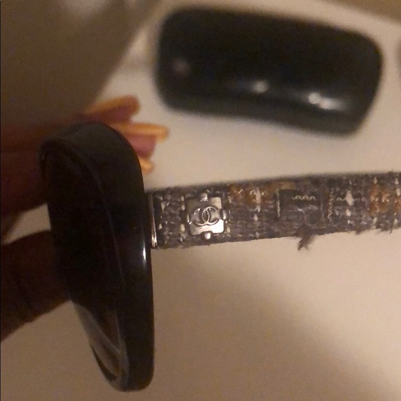 Chanel tweed edition sunglasses main image 4